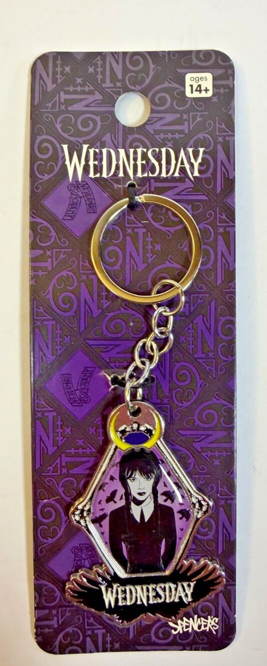 Wednesday Charm Keychain Mom Wednesday NEW RKC
